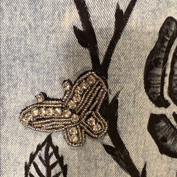 Upcycled Hand Painted Jeans - Picture 6 of 15